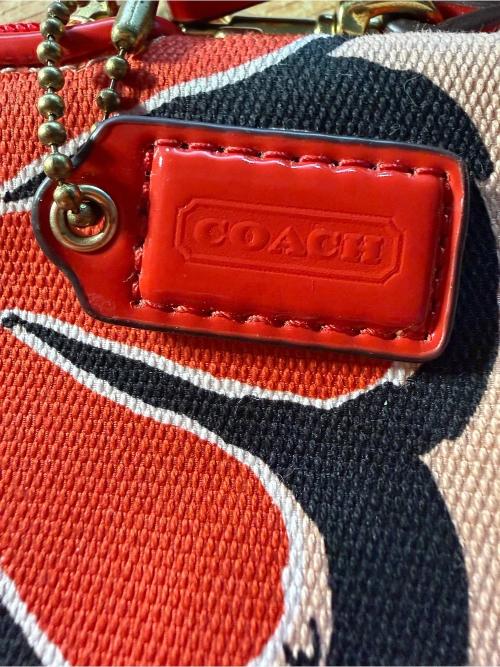 Coach Poppy Floral Wristlet, Card  Holder